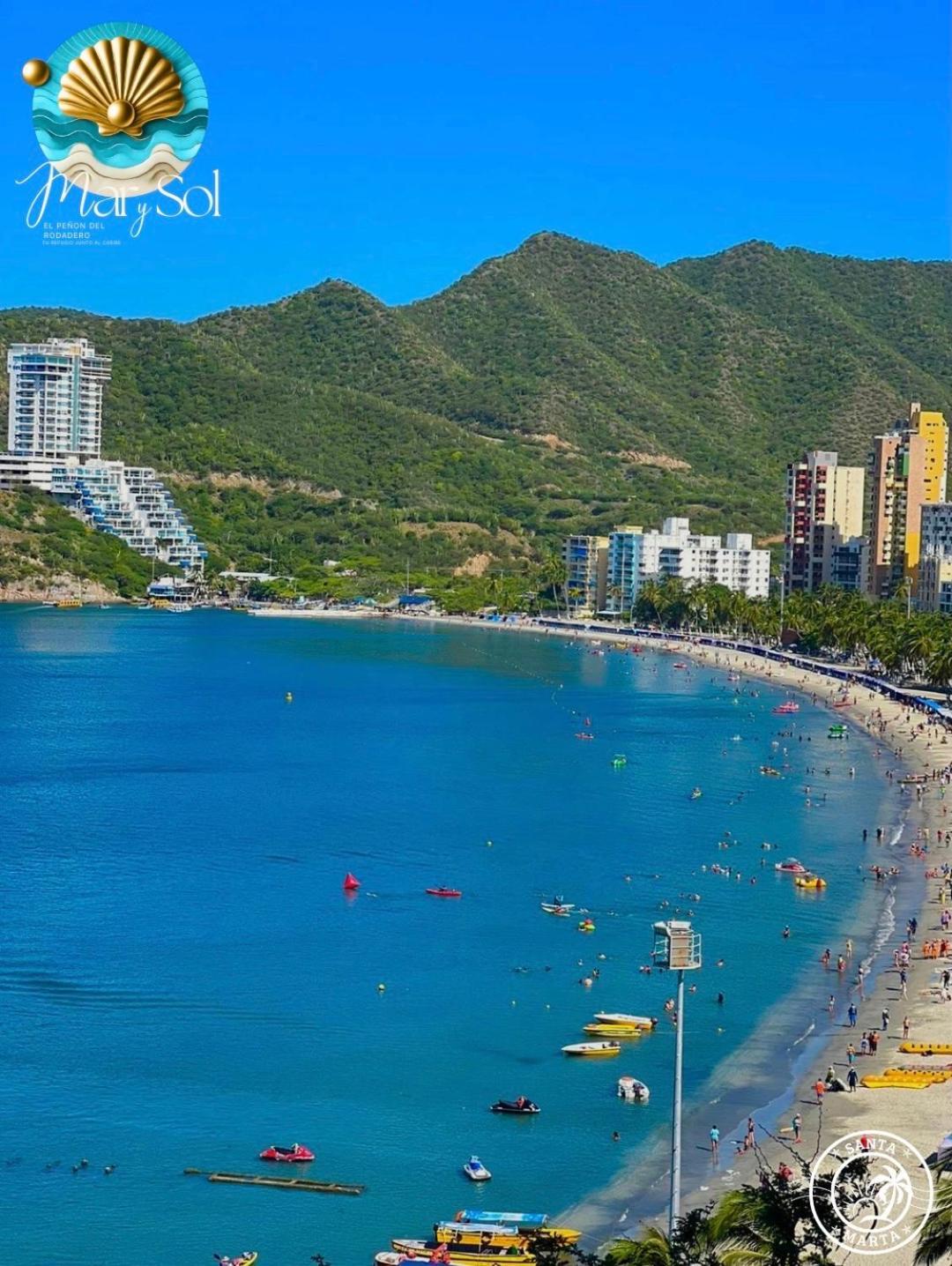 El Penon Del Rodadero Санта-Марта Екстер'єр фото